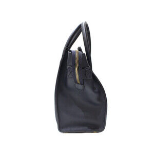 Celine classic Luggage Blue Bag Navy Shopper Leather Handbag